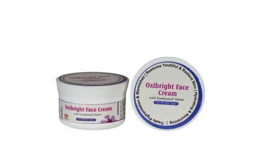Oxibright 100% Herbal White Face Cream For Men And Women, Net Weight 50gm