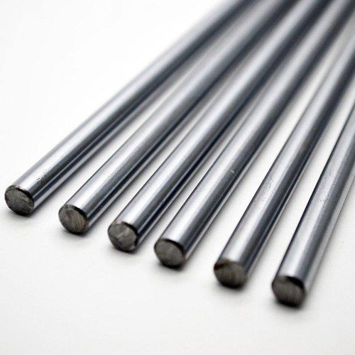 Silver Sturdy And Strong Round Shaped Iron Rod For Domestic And Industrial Purpose