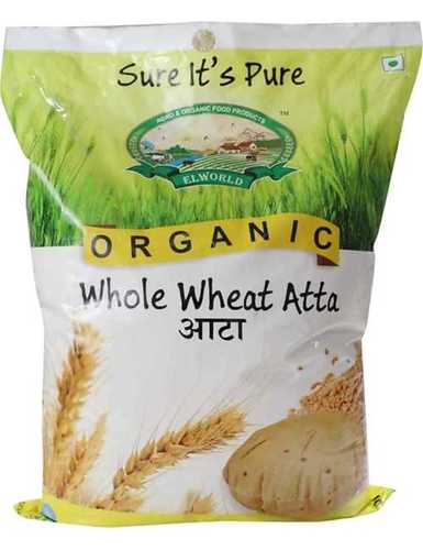 100 Percent High Fiber and Natural Whole Wheat Organic Atta For Cooking 25 KG