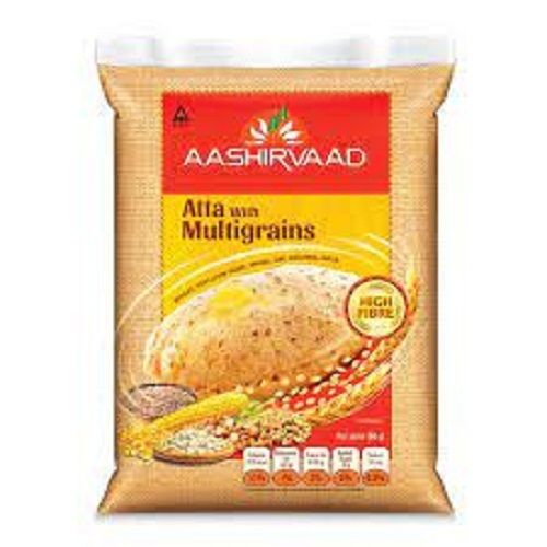 A-Grade 100% Pure Whole Wheat Aashirvaaad Chakki Fresh White Atta, Net Weight 5kg
