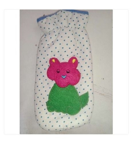 100 Percent Cotton Material Baby Bottle Cover Used For Carry Light Weight And Washable Size: 6 Inch