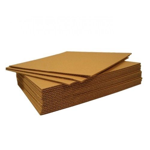 Corrugated Cardboard Sheet Brown In Piece Strong and Durable