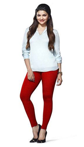 Buy TCG Bio wash 100% pure Cotton with Spandex Magenta & White Churidar  leggings 2pcs Combo Online at Low Prices in India 
