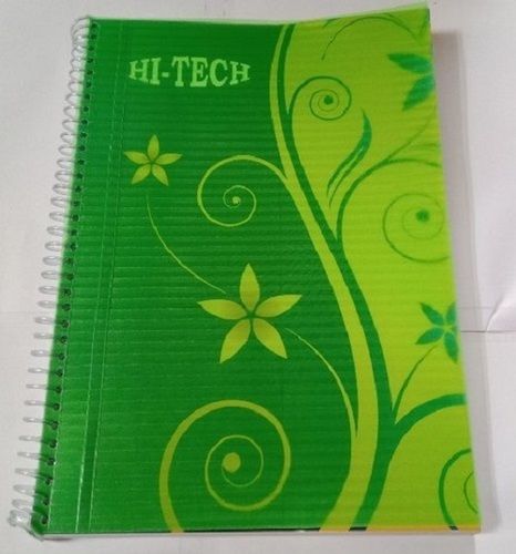 Soft Pages Fusion Smart Reusable And Hardcover Classy Sticky Green Spiral Notepad