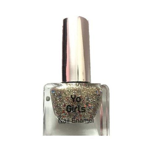 Golden Glitter Nail Polish With Special Formula, Dries In Seconds, High Gloss Finish, Flawless