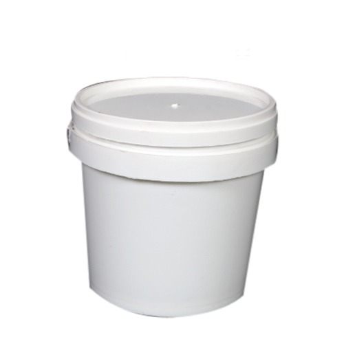 Hdpe Plastic Paint Container That Is White In Colour And Of Rich