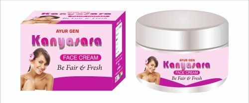 Kanyasara Face Cream With Special Formula, Dries In Seconds, High Gloss Finish, Flawless