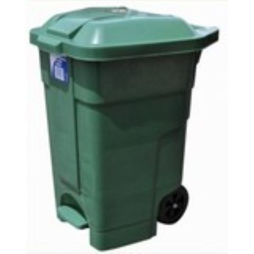 Light Weight And Fine Finish Plastic Green Waste Bin With Wheel, Capacity 120 Liter  Weight: 5  Kilograms (Kg)