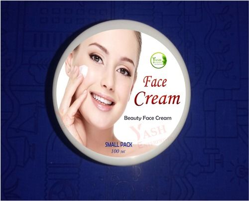 Unisex White Beauty Face Cream With Special Formula, Dries In Seconds, High Gloss Finish, Flawless