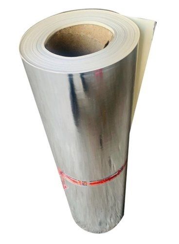 Laminated 100% Eco Friendly 20 Inch Plain Silver Wite Paper Roll With Khaki Paper Grade