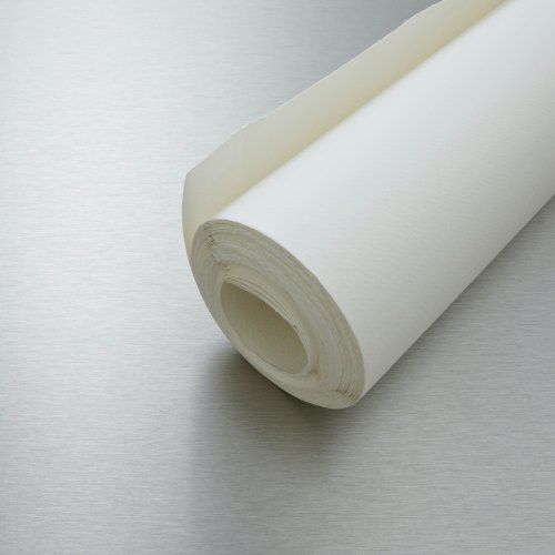 Eco Friendly Pure Gloss Plain White Dining Paper Roll With 60 To 80 Gsm & Weight 2+ Kg