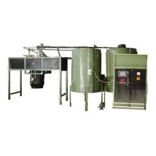 Green Semi Automatic Foam Machine In Mild Steel Metal And 8-12 Blocks Capacity