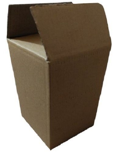 Brown Square Shape Double Wall 5 Ply Small Corrugated Boxes For Packaging