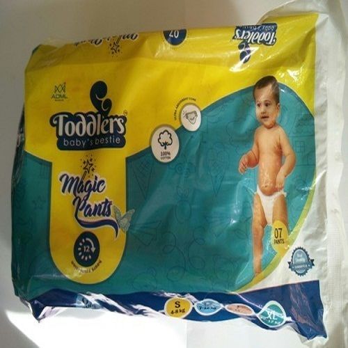 White Toddler'S Disposable Baby Diaper Large Single Soft And Comfort Easy To Use