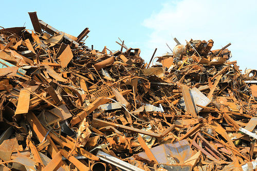 Brown And Black 98-99% Purity Used Ferrous Scrap For Industrial Sector