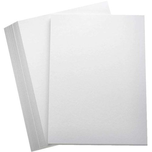 Biodegradable Wood-pulp White Plain A4-size Art Paper Sheet For Printing, Drawing And Writing