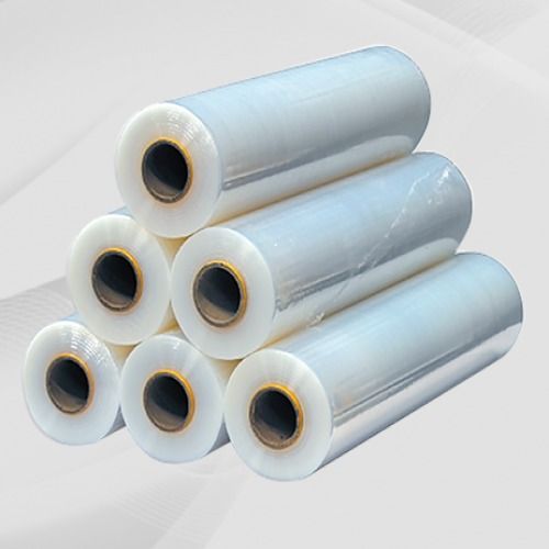 Durable, Stretchable Flat Surface And Reusable White Color Plastic Wrapping Film