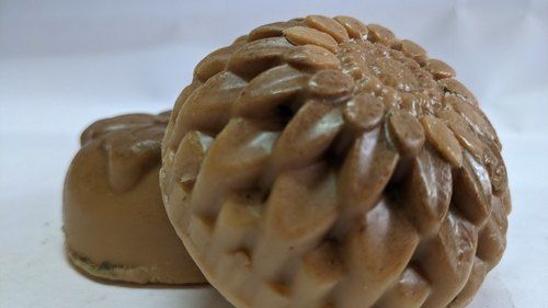 Flower Design Handmade Organic Soap for Bridal Special and Chocolate Flavor