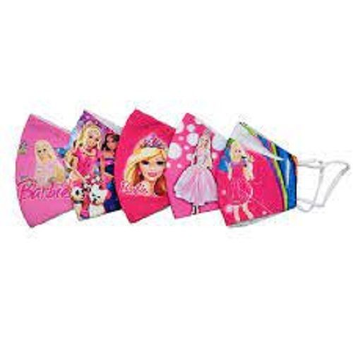 Girls Comfortable And Breathable Multi Fancy Reusable Face Mask Age Group: Suitable For All Ages