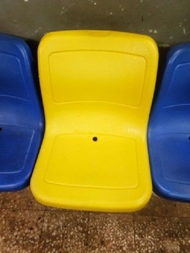 Lightweight, Shatter Resistant Plastic Stadium Chair For Indoor And Outdoor, Sporting Events Length: 8-10 Inch (In)