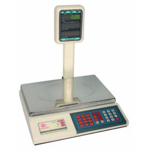 Mild Steel Electronic Electronic Weight Scale With Backlit Weighing Machine Accuracy: 2 Gm