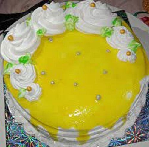 Mouth Melting Pineapple Cake For Parties And Event With Cherry Toppings