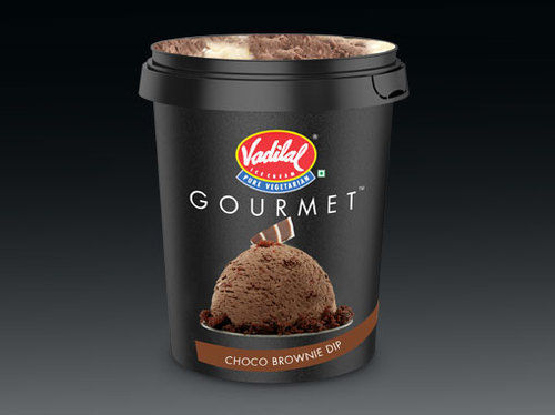 Mouth Watering And Delicious Tasty Smooth Chocolate Ice Cream With Choco Chip