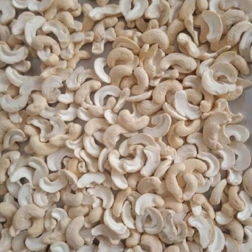 White Natural Dried Light Cream Splits Cashew For Food Grade