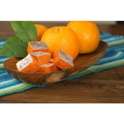 Orange Flavour Burfee Creamy Texture Sweets With Tangy Taste Carbohydrate: 67 Grams (G)