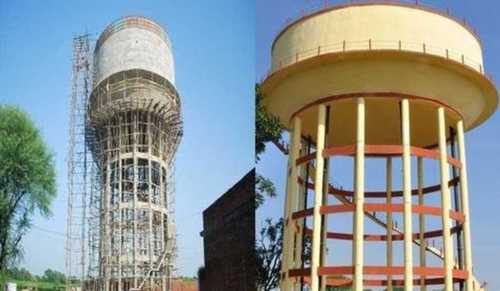 Over Head Water Tank, 1000-5000 Liter Capacity, Rcc Material And Color Grade: Industrial