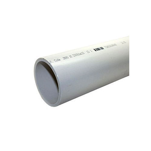 Sprite White Seamless Pvc Pressure Pipe Strong And Long Lifespan In Round Shape