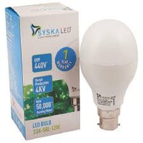 Syska Smart Led Bulb Energy Efficient Low Power Consumption Innovative Body Material: Aluminum