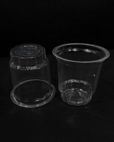 Transparent Plain Disposable Plastic Glass For Beverages And Water 350 Ml 