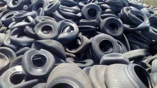 Waste Natural Black Used Rubber Scrap For Industrial Use