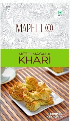 Cookie Deep Fried And In Vegetable Oil Mapello Methi Masala Khari Biscuits With No Artificial Colors