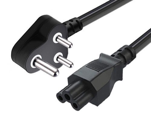 Black Fedus 3 Meter 3 Pin Ac Laptop Power Cord Cable