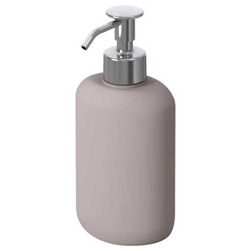 Mounted Manual Plastic Soap Dispenser For Bathroom Usage, White Color