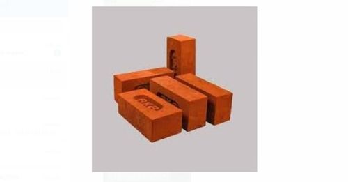 Non-Toxic Red Clay Brick Rectangular Shape For Construction Use Size 9.5X5X3 Inch