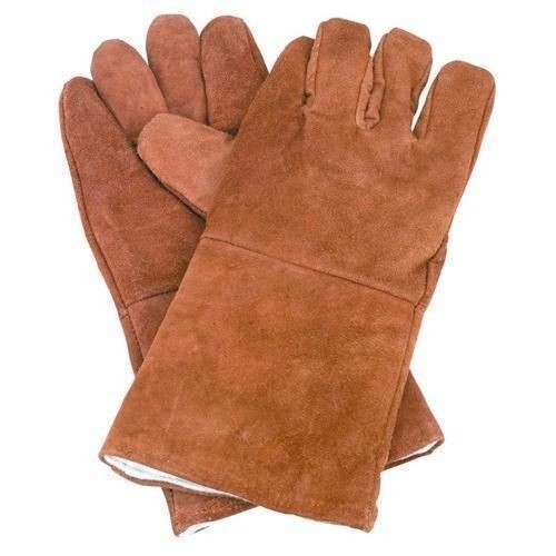 Reusable Heat Resistant Professional Leather Welding Safety Gloves