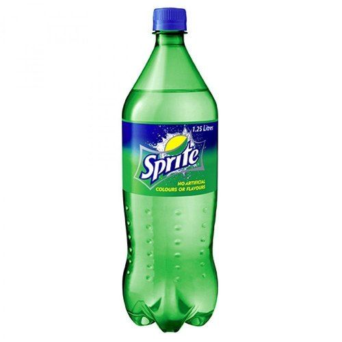 Tasty And Liquid Form Green Sprite Cold Drink With Flavor Of Lemon 1.25 Liter 