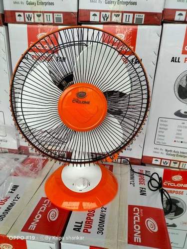 Three Blades Plastic Body Electric Table Fan