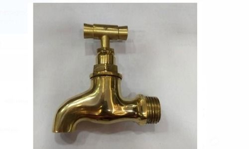  Durable And Rust Proof, Golden 200gm Brass Big Cock For Bathroom Fitting