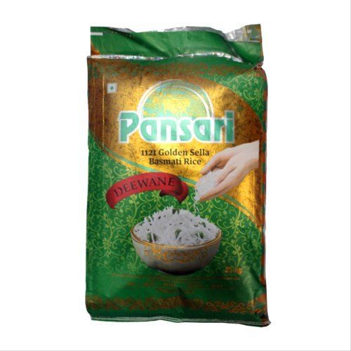 100% Organic Pansari Golden Sella Basmati Rice Available In 5 To 25 Kg Pack Size Admixture (%): 2%