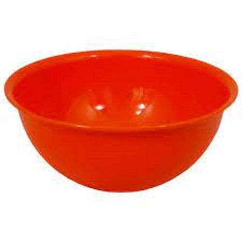 Orange 100 Percent Good Quality Plastic Classic Mixing And Serving Bowl And Warranty 6 Months