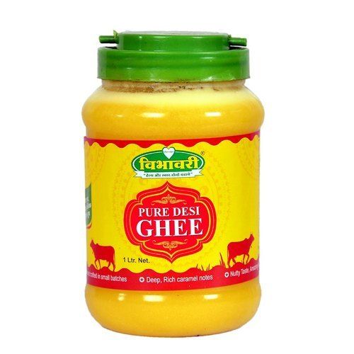 A Grade 100% Pure Cow Ghee Made With Bilona Process Available In 1 Liter Pack