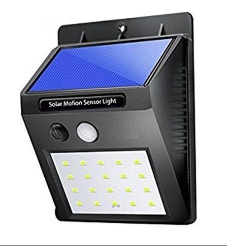 Black Furnished With 100 Updated Solar Motion Sensor Light For All Purpose Use Cable Length: 12 Inch (In)