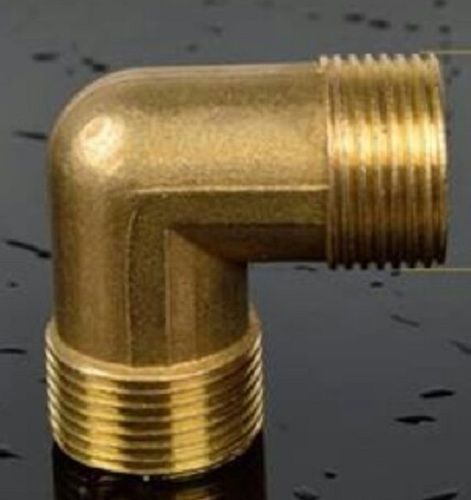 Elbow Brass Elbow, Gas Pipe Golden Colors 