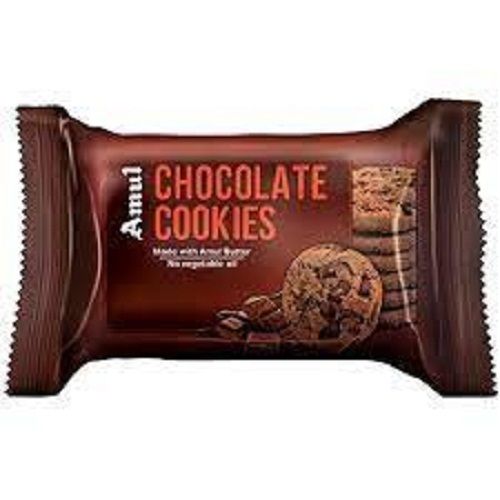  स्वादिष्ट और मीठा 100% शुद्ध स्वस्थ गोल अमूल चॉकलेट कुकीज़ 