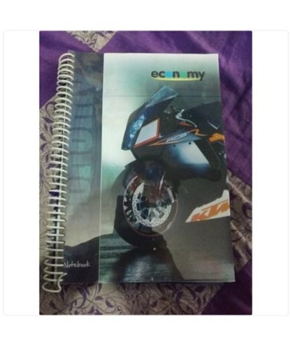 Good Quality And Classic A 4 Size Spiral Paper Notebook For School, Used In Writing 
