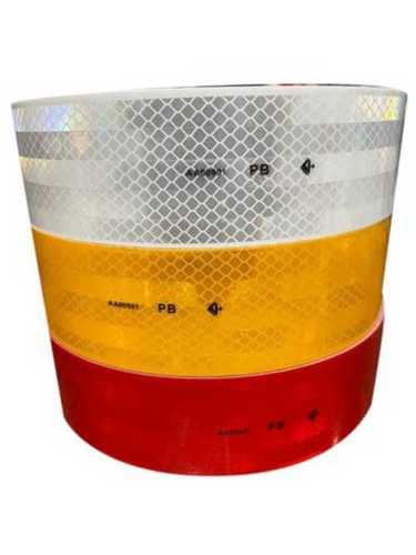 Pvc Colored Reflective Tape, Available In Various Color, 150 Running Feet Roll Length Shelf Life: 1 Years